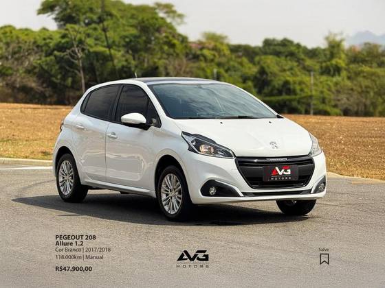 PEUGEOT 208 1.2 ALLURE 12V FLEX 4P MANUAL